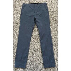 Bonobos Tailored Pants Mens 32 X 32 (ACTUAL 32 X 31) Gray Houndstooth Thursday